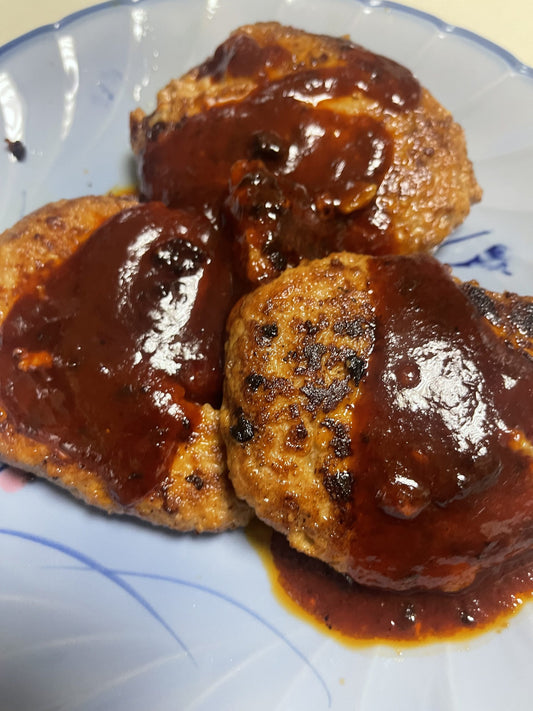 味噌を使ったハンバーグ