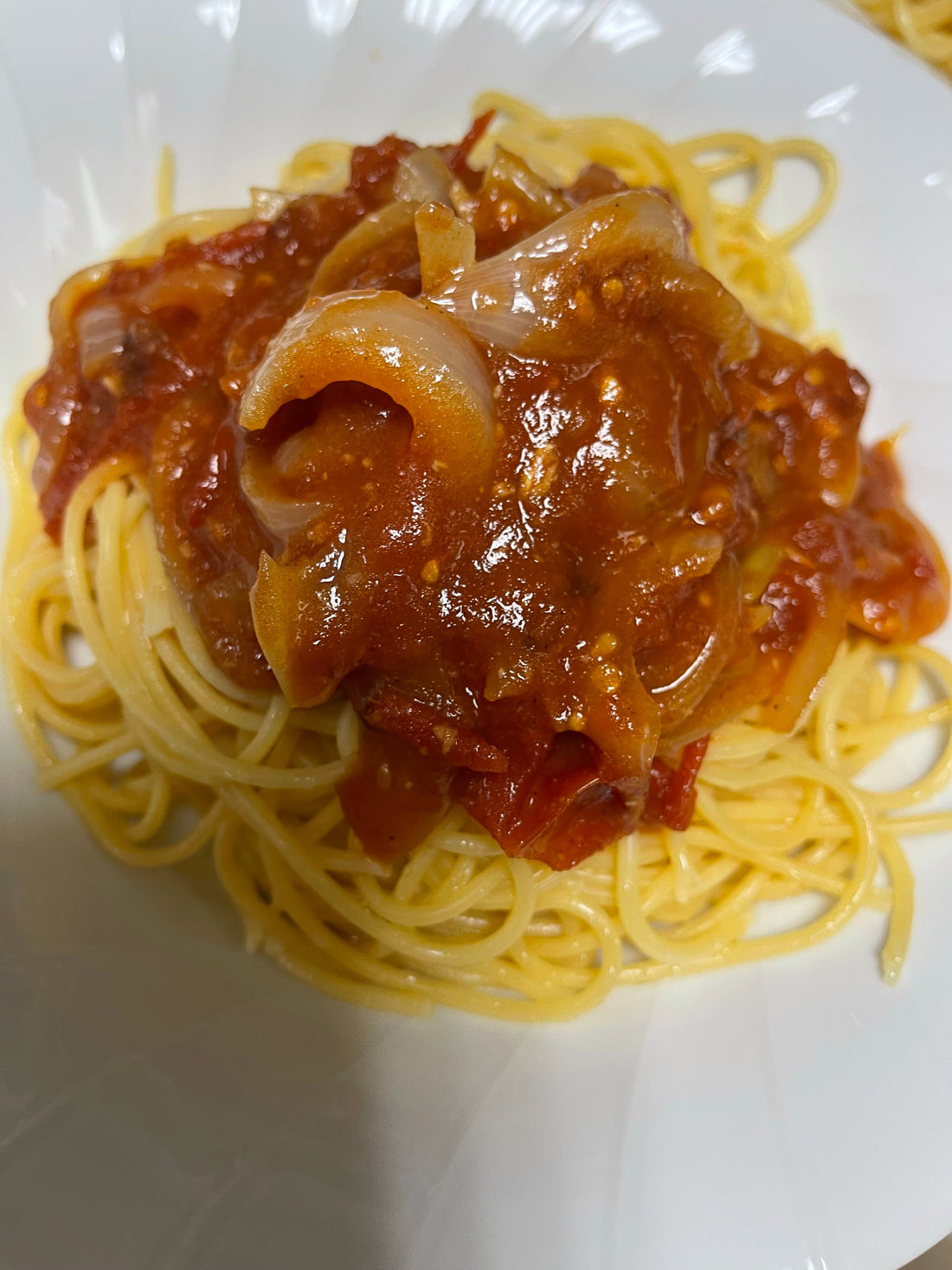 パスタと味噌